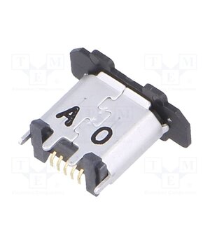 ZX80-B-5P(30) Connector: USB B micro; socket; ZX; on PCBs; SMT; PIN: 5; vertical PTtaktXJYrqxP-jbAxaG8ssFxFE0fErCveDrpKFbsRY
