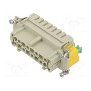 09330162776 Connector: HDC; contact insert; female; 16A; 500V; Han® ES; PIN: 16 8HZvijPQk46Y9lzd6HxVVht3kjE_Zx1LXfGCS0FrtdY
