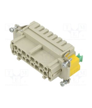 09330162776 Connector: HDC; contact insert; female; 16A; 500V; Han® ES; PIN: 16 8HZvijPQk46Y9lzd6HxVVht3kjE_Zx1LXfGCS0FrtdY