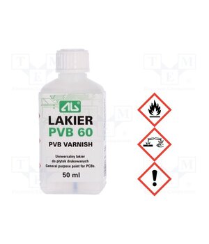 ART.AGT-199 Varnish; transparent; liquid; 50ml; LAKIER PVB; Temp: -50÷150°C _zv1zlzoXFcN4JI0c5Olq08GlddVyIzeP5T7koDITBQ