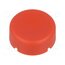 840.000.071 Button; round; red; polyamide; Ø17mm 8PIgoi2yzupKLctzE2ptbzpcAQcZMbD_gGiGT_ekLmw