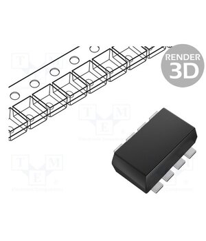 TPS631000DRLR PMIC; DC/DC converter; Uin: 1.6÷5.5V; 1.2÷5.3VDC; 3A; SOT5X3-8; SMD JLEQU2COzkLB3zpIbyrWsfvBOA6m5MbWYppfj8FMCmk