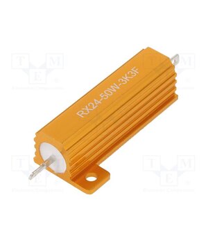 AHP50W-3K3F Resistor: wire-wound; with heatsink; 3.3kΩ; 50W; ±1%; 30ppm/°C yai9DHS5rNtVq-DFDovKsAYuEUiUXMjCGuorg_u1rZI