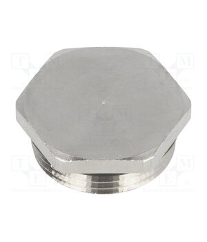 09000005072 Protection cap; metal; Thread: PG16; Spanner: 24mm; with seal mCmmO32WpxAi3rJVmjRFhWofwmTnvNNWtEimx0lqXMY