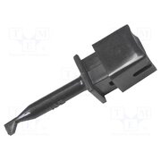 BU-00201-0 Clip-on probe; hook type; 10A; black; Contacts: beryllium copper w4-orRLnsWv5c2czDxYwxtEuCPeOkgdO90WH1huqiAU
