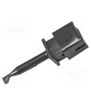 BU-00201-0 Clip-on probe; hook type; 10A; black; Contacts: beryllium copper w4-orRLnsWv5c2czDxYwxtEuCPeOkgdO90WH1huqiAU