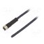 CF.INI-P3-M8-BG-10 Cable: for sensors/automation; M8; PIN: 3; straight; 10m; plug; 4A iV839-TaUuMxp71YUumHGvlKYQ3eT7imK8LL9Ps5yyc