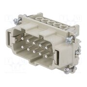 10192100 Connector: HDC; contact insert; male; EPIC H-BE; PIN: 10; 16A; 500V DfrwOxsRctNiYLIgV9cQDYduN0pLeLQDO0G-eQtVT14
