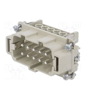 10192100 Connector: HDC; contact insert; male; EPIC H-BE; PIN: 10; 16A; 500V DfrwOxsRctNiYLIgV9cQDYduN0pLeLQDO0G-eQtVT14