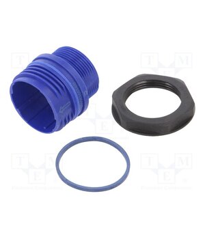09155130102 Enclosure for connectors: circular; Han® F+B; IP67,IP6K9K; blue esMBxG7jo-oAFFiFS395zS5436l5NWEBpWqh0GIfTlM