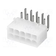 39-30-1100 Connector: wire-board; socket; male; PIN: 10; Mini-Fit Jr; 13A; THT PfACwUwVATvuzdWsrQmwD9bARfP_hg6lINpXh5_rfpE