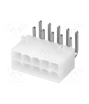 39-30-1100 Connector: wire-board; socket; male; PIN: 10; Mini-Fit Jr; 13A; THT PfACwUwVATvuzdWsrQmwD9bARfP_hg6lINpXh5_rfpE