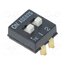 1825058-1 Switch: DIP-SWITCH; Poles number: 2; ON-OFF; 0.1A/24VDC; Pos: 2; SMT 3Jz3O0gEl66Y5Fxkz5wcu1QyBAvVDRgaUZYyrFnrGMo