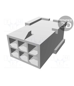 794616-6 Connector: wire-board; plug; male; PIN: 6; Micro MATE-N-LOK; 3mm A5_7gqtW-qZ0e_9_2B4FkSwLZUfKIHz7K4Dh0F-QyXw