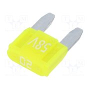 341131-58V Fuse: fuse; 20A; 58VDC; automotive; 11.2mm; tin alloy uxldxn2NLcSnVH9nY6DPqMCfVlIdLq3PT3uRnCzsxrU