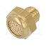 7010 M5 Sound suppression silencer; Thread: M5; sintered bronze; F: 4mm nA5LugVs6duzJylXleTIDyJ1IwDvTpp-x87jJ1wiZHA