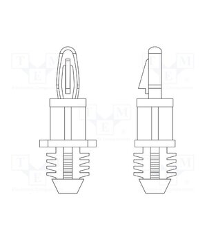 8G812V41010 PCB distance; polyamide 66; L: 4.8mm; natural; UL94V-2; 8G812 WO1gc3qzsKMxoKlJBrjodfjH0t4bz7ybZOz5PGRzqFs