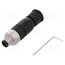 21023591301 Connector: M8; male; PIN: 3; 4A; 60V; IP67; straight; for cable; plug aE_tAU61vayUfsKsuD02mmV9TcGGR-zUMhLgokiaguo