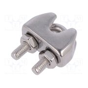ZLK-4-A4 Rope clamp wire; acid resistant steel A4; for rope; Ørope: 4mm SwkcRKdW3oHUcjepToNcO_fb1vh3wUTgMSlwFZjKesU