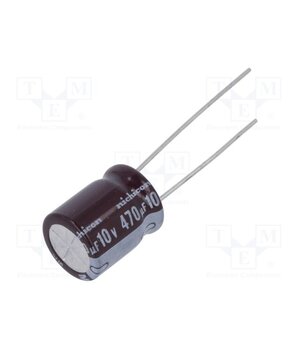 UPM1A471MPD6TD Capacitor: electrolytic; low ESR; THT; 470uF; 10VDC; Ø10x12.5mm ZeY3fc1D94MEwxQR2aud5sD4kW0mWD9av_QorpRrsGQ