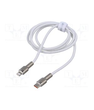 CATLJK-A02 Cable; High Speed,USB 2.0; Apple Lightning plug,USB C plug; 1m uPflK2RJOUwyeNeIlBzhLgvDFzafbpcnINImlC6vTvc