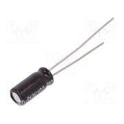 EEUEB1A101S Capacitor: electrolytic; THT; 100uF; 10VDC; Ø5x11mm; Pitch: 2mm Bskm4sgCuQTNWY-_w6YxMtB6LfApzT_8VSseyvrTzD8