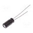 EEUEB1A101S Capacitor: electrolytic; THT; 100uF; 10VDC; Ø5x11mm; Pitch: 2mm Bskm4sgCuQTNWY-_w6YxMtB6LfApzT_8VSseyvrTzD8