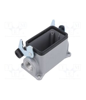 10034900 Enclosure for connectors: HDC; size H-B 10; with latch; straight Yu9HZlWIlaTq6c2nqXWcBGAuKCJORmKNZ7Q7cDs3sHA