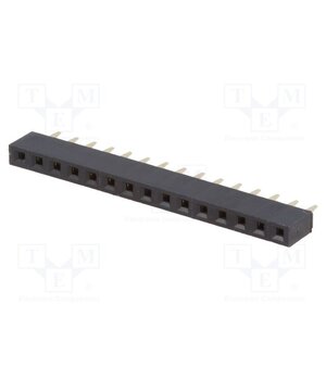 ZL305-15 Connector: pin strips; socket; female; PIN: 15; straight; 3A; THT szXzjm5dY-WP5PLOhEXb97qk2WC5-2KAOKv2prNoh1Q