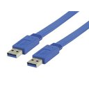 KABELIS KOMPIUTERIUI USB 3.2 GEN1 A(K)-A(K), 1m 5Gbps