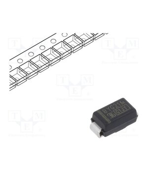 BYG21M Diode: rectifying; SMD; 1kV; 1.5A; 120ns; SMA; Ufmax: 1.6V; Ifsm: 50A uJPCpt5ID3vw2_MWGJDrDKi71yQP7mALX-V3k6Z3B0U