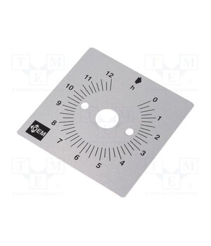 S12H Scale for mechanical timer; Range of val: 0÷12h ln8e3VcVD7GPSpVIymL3KdSh3xxop0TxihyohBruUSI