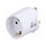 45353 Adapter; Plug: with earthing; Colour: white zvtZitu-gbljFdf3gBmoRkRXcz9VnJLdb8V9QbCghEI
