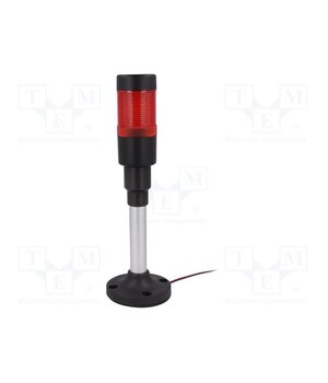 HBJD-40/D/1/R/24AC/DC/B Signalling column; red; LED; 24VDC; 24VAC; HBJD-40; 40mm; -25÷55°C k1soWg3AIixWzsbWTGJHKaR7rgapCC1Abqhwy_jQWmI