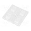 C13936_STRADA-2X2-B2-STP LED lens; square; transparent; H: 5.18mm; Body dim: 50x50mm 12KVKAgMcBtGtSgX5iQo8KfEEwDdXUehWfwRLL9QPe0
