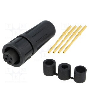 EN2C4F22DC Connector: circular; plug; female; 5A; 125V; PIN: 4; EN2; soldering h11HzRyuY54I69JoDHhW6eZVoP0WDs4ftB3jX14Z5yQ