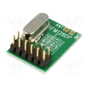 RFM12B-868DP Module: RF; FM transceiver; FSK; 868MHz; SPI; -105dBm; 2.2÷3.8VDC U3XsGPhSu-AJnjpyrR_Vt-QGg3qJ86JlTZvlaRakqCw