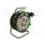 W-97368 Extension lead; 3G1mm2; 20m; PVC; black; Sockets no: 4; reel; 10A yPd07DAyThHlbOQ8CZXt9mAJ0UplHkmKcbpcL9bLeAE