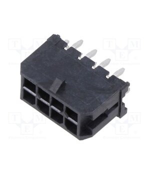 43045-0825 Connector: wire-board; socket; male; PIN: 8; Micro-Fit 3.0; 3mm; 2x4 X9Jpq5HDJISmbLUcGkGTDXp_fcvpOFFqnkrBPPqyoec
