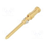 13162700 Contact; male; gold-plated; 0.75÷1mm2; turned contacts; bulk PU8nR5rXHhglh8g3kvWlnsMZGj-7QFmID9lFJTfEnKQ