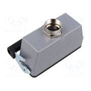 10127900 Enclosure for connectors: HDC; size H-B 24; for cable; straight ARG9i6HzXODyY8I31DbFwUDei9DJD9GIrD7ulA54o1M
