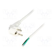LT322 H05VV-F 3X1.0 2.5M WHT Cable; 3x1mm2; CEE 7/7 (E/F) plug angled,cables; PVC; 2.5m; white GO6JzqEpNOPGzsRzdPuiwx7Amnerjwb7BTy-rBqxqek