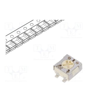 TS53YL202MR10 Potentiometer: mounting; single turn; 2kΩ; 250mW; SMD; ±20%; linear xcgPoDSZk0_tTtKCJES893P9TTmaaGSSoAneVeO7Z5Q