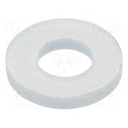 16M02556080 Washer; round; M2,5; D=5.6mm; h=0.8mm; polyamide; natural aNRb5FccAAUzRLUkxxasA9VW0bxhx94aUPznDiXLwHM