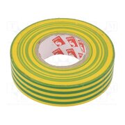 TAŚMA 6022 19MM/25M ŻÓŁTO-ZIELONA Tape: electrical insulating; W: 19mm; L: 25m; Thk: 0.15mm; soft PVC 0Vr6zsCCifSUegnOr4I1i5kCr1AdNE0rhXsM2xVWg6E