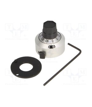 H-22-6A Precise knob; with counting dial; Shaft d: 6.35mm; Ø22.2x22mm tDlQceX8hgRIwFIXEEHtrr97I3BHYxvhNPxntclvIio