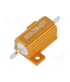 AHP25W-4R7F Resistor: wire-wound; with heatsink; 4.7Ω; 25W; ±1%; 50ppm/°C fS1UGHj2mG2iY9a6rdqba8hbZAqA1IVEtgcGiciiXr0