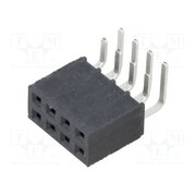 SSW-104-02-T-D-RA Connector: pin strips; socket; female; PIN: 8; angled 90°; THT; 2x4 tXn4NZnnSAyu6wp6Pzbjb9OwqF35F8BLlBAMYNbeD74