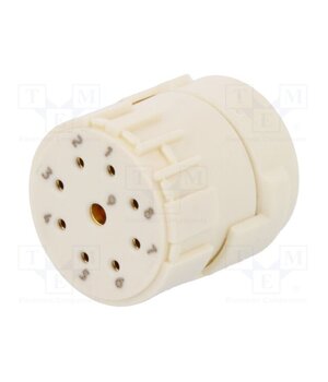 09151092702 Connector: M23; contact insert; PIN: 9(1+8); female; soldering CTCSOH-thicQVUNS_WZm5PXMjYGdNX7XU3LgZYBAnGg