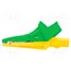 SAK 6674 NI / GNGE Crocodile clip; 12A; 600VDC; yellow-green; Grip capac: max.20mm 4o3EztwP6RszetrQmzi_L7zwfABr6qBiaMuUzwyfVKs